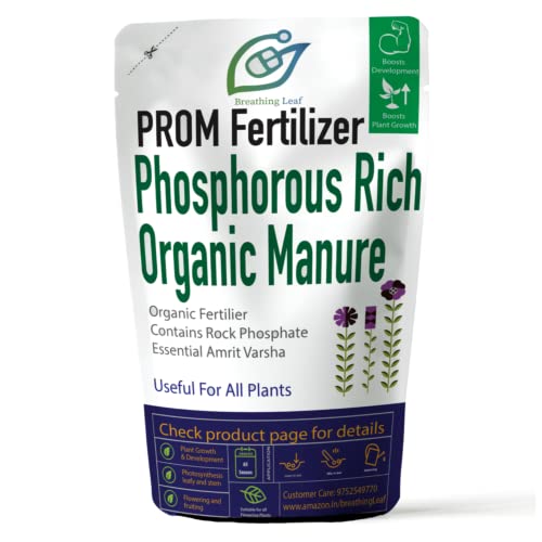 BreathingLeaf Phosphorous Rich Organic Manure (PROM) for Gardening | Complete Plant Food Natural (1.9 Kg)