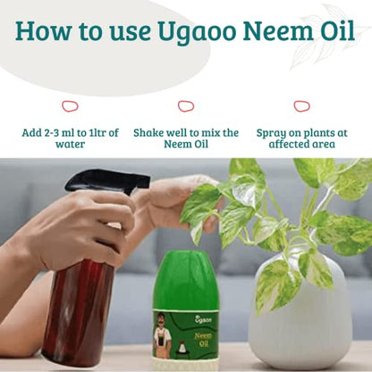 how much neem oil is needed