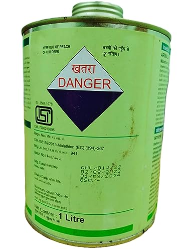 PPC MALATHION 50% E.C. Broad Spectrum Insecticide/Insecticide Repellent/Armala (Melathion) 1ltr