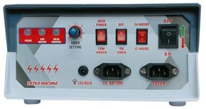 METRO SOLAR Fence Energizer ( SOLAR Zatka Machine ) (100 BIGHA) PWM Solar Charge Controller