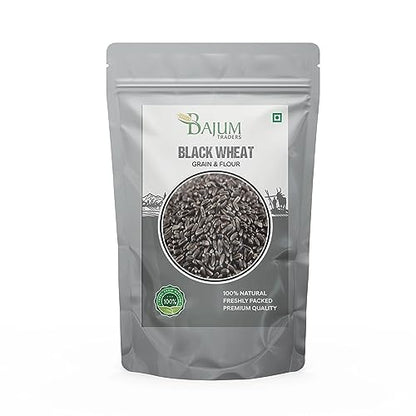 BAJUM 1 KG 2 PACK BLACK WHEAT for eating and cooking | kale gehu ka atta | Produce of India from Organic Farms
