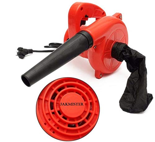 Jakmister 600 W, 70 मील/घंटा इलेक्ट्रिक एयर ब्लोअर डस्ट क्लीनर/वैक्यूम क्लीनर/धूल साफ करने के लिए ब्लोअर (लाल)