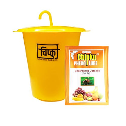 Chipku- Bactocera Dorsalis Fruit Fly Outdoor ECOMAX Pheromne Trap with Lure Pack of 50