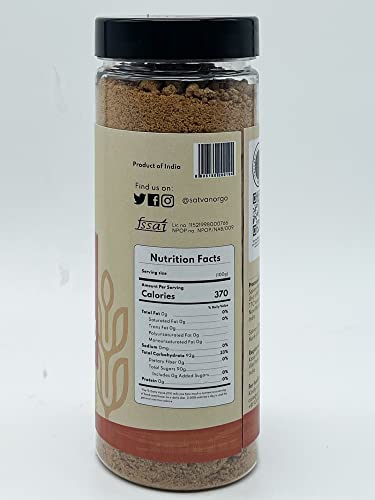 SATVAN ORGO Organic Jaggery (Gud) Powder,