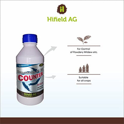 Counter - 1 LTR (Hexaconazole 5% EC) for Control of Powdery Mildew.