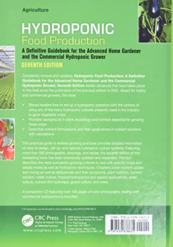Hydroponic Food Production: A Definitive Guidebook for the Advanced Home Gardener and the Commercial Hydroponic Grower, Seventh Edition