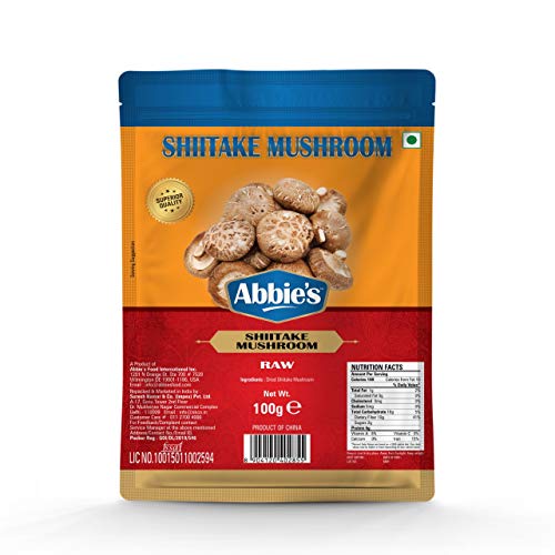 Abbie's Dried Shiitake Mushrooms, 100g