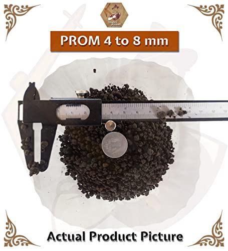 Shehri Kisaan® PROM- Phosphate Rich Organic Manure for Plants - 2kg(4-8 mm)| 100% Natural Bio Fertilizer-Soil Booster | Organic Carbon Micro & Macro Nutrients Rich Plant Food (2 KG (4 TO 8MM))