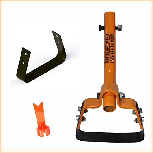 Mahan GHW-6 + Blade 6 Gardening Hoes/Manual Weeder/Hand Weeder Without Handle | Free Ring Weeder |
