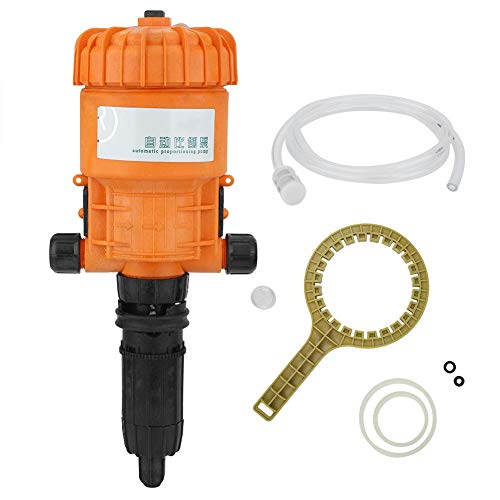 Ketsicart 0.2% - 2% Fertilizer Injector, Farm Metering Automatic Proportional Pump Diluter Ratio Device for Industry, Garden, Greenhouse, Poultry, Agriculture