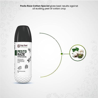 Kay Bee Pesto Raze Cotton Special | Safe and Effective Pest Control | Organic Pest Control for Plants - 1 litre