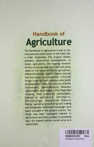 Handbook of Agriculture: Facts and Figures for Farmers Students and All Interested in Farming 6th edn