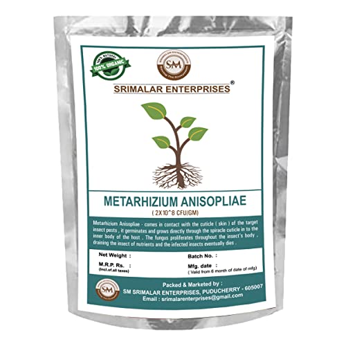 SM SRIMALAR ENTERPRISES ®Metarhizium Anisopliae 1 x 10^8 CFU/gm min. (450 जीएमएस)