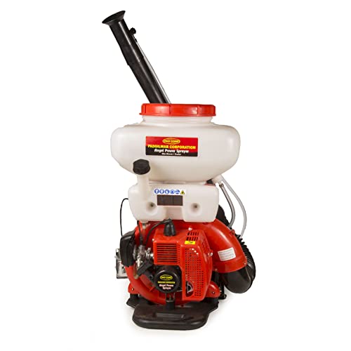 PAD CORP by PADGILWAR CORPORATION 2-Stroke 42CC Engine Petrol Backpack Sprayer Cum Duster 14 L Tank | Easy to Operate Easy to Start