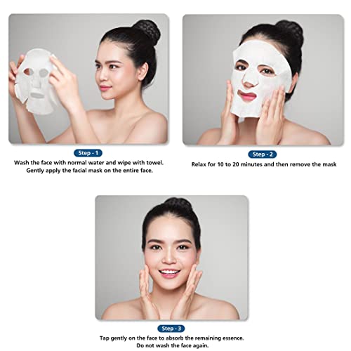 Mirabelle Facial Serum Sheet Mask (Papaya)