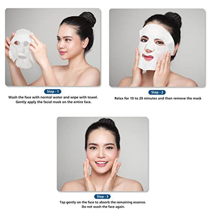 Mirabelle Facial Serum Sheet Mask (Papaya)