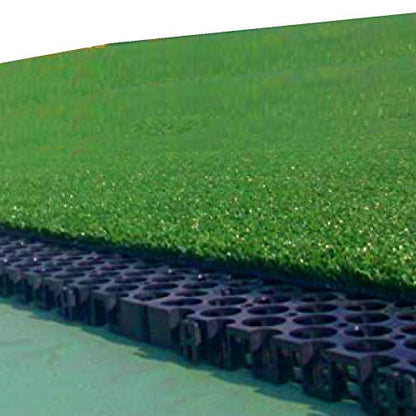 TrustBasket Heavy Duty Thickness Drain Cells (20 mm) - Set of 12 for Terrace/Kitchen Garden, Outdoor, | Heavy Duty Highly Durable Polypropylene Water Drain Cells