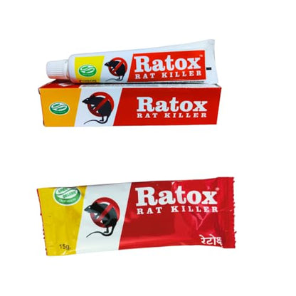 Ratox Rat Kill Paste | Ready to Use Rat Killer Gel for Home and Outdoors | 35GMx1 & 15GMx1 Combo Pack
