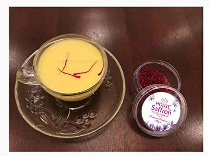 House of Saffron 5grams Kashmir Saffron Kesar- 5g (5packs of 1g)