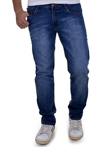 Ben Martin Men's Relaxed Fit Jeans, Dark Blue,34