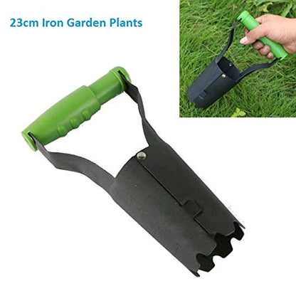 Generic 23Cm Iron Garden Plants Seedling Transplant Tools Handheld Transplanter Seedlings Gardening Tool Garden Supplies Garden Tools