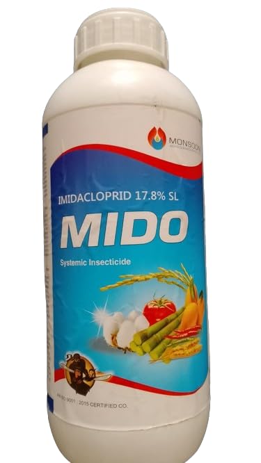Mansoon MIDO Systematic Insecticide Control of Sucking PEST APHIDS, JASSIDS, Thrips, White Fly and TERMITES Powerful