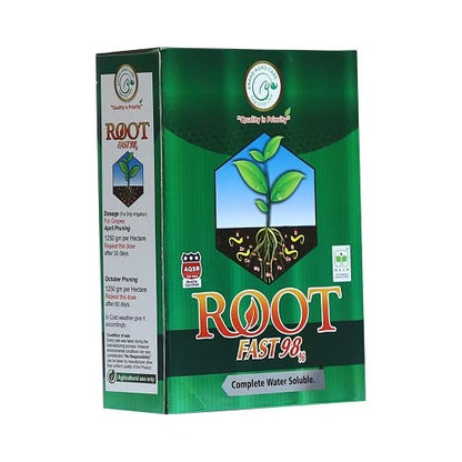 Root Fast Powder 98% - Super Potassium Humate 98% Plant Growth Promoter.