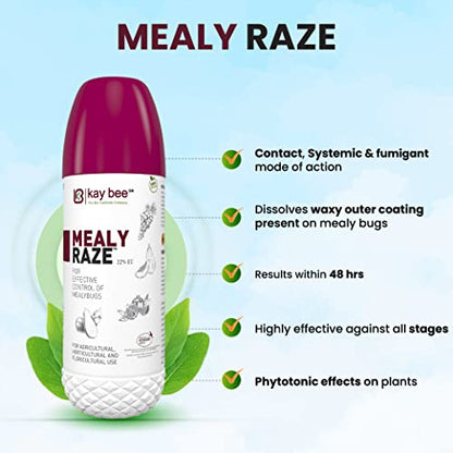 Kay Bee Botanical-Based Environmental Friendly Bio-Pesticide Mealy Raze (500Ml)