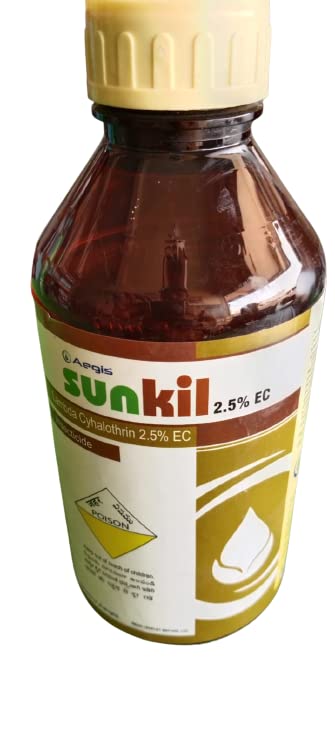सुनील फर्टिलाइजर्स सनकिल 2.5% EC.LAMBDA CYHALOTHRIN 2.5% EC कीटनाशक (250ML)