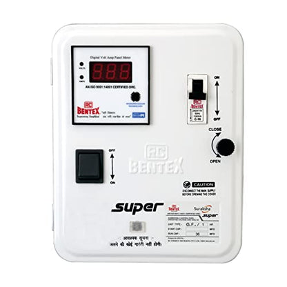 RC BENTEX Suraksha Super Submersible Control Pane 1 HP (Oil Field), 103S000016, Motor Starter