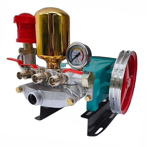 Ballorex Natraj AS-475 AL Agriculture Sprayer Pump with 1200 RPM speed and 11.5 KG weight, flow 60L/M. (8"Pulley)
