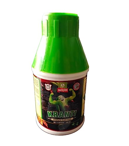 Ruxal Kranti : Complete Plant Food, Contains Essential Plant nutrients (Major, Secondary and Micro nutrients) - 250ml