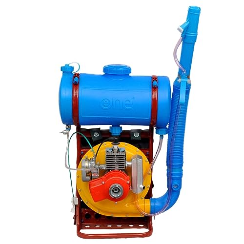Eone Motorized Knapsack मिस्ट ब्लोअर Cus Duster | 2 स्ट्रोक 35cc 1.2HP इंजिन | 10 लिटर टाकी क्षमता | शेतीसाठी