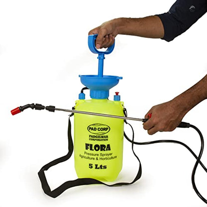 PAD Corp Flora Pressure Garden Water Sprayer Capacity 5 Litre.