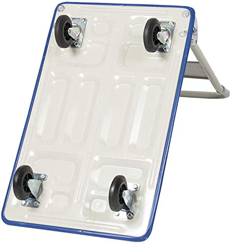 Bigapple WH1-metal 300 Heavy Weight King Metal Trolley, 300 kg Capcity (Blue)
