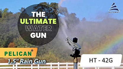 water efficient rain gun irrigation