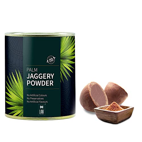looms & weaves - 100 % Pure, Natural and Unrefined Palm Jaggery Powder (Karuppatti) from Kerala - 1 Kg