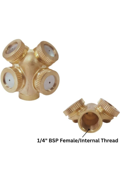 misting nozzle for gardening sprinklers