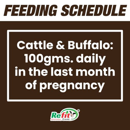 REFIT ANIMAL CARE Nutritional Supplement for Pregnant Cow, Cattle & Buffalo, 20 Pouches Set, R-Bolite+