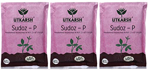 Utkarsh Sudoz- P (स्यूडोमोनास फ्लुओर्सेंस 1.0% WP) (900 gm) (3 का पैक)