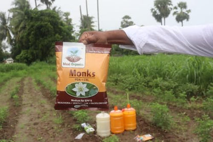 होम गार्डन, नर्सरी आणि वनस्पतींसाठी EPF च्या Beauveria bassiana Paecilomyces lilacinus साठी Maxi Organics Monks PDA + CSL माध्यम. किलो (1)