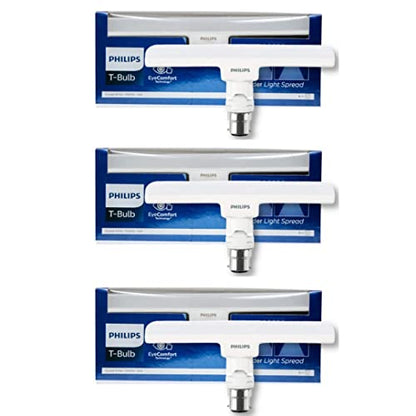 Philips Stellar Bright 10W B22 LED T-Bulb,Cool Day Light , Pack of 3