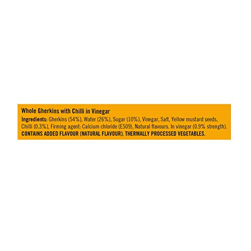 Hugo Reitzel Gherkins with Chilli, 350 g | Pack of 2