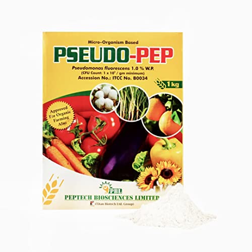 Pseudo-PEP Pseudomonas Fluorescens Pesticides & Fungicide for Plants | Bio Fungicide for Seeds and Young Plants | Premium Fertilizer Manure for Plants | Plant Growth Regulator