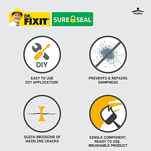 DR. FIXIT SURE SEAL, Patch Repair of Internal and External Walls and Roof, 1 KG