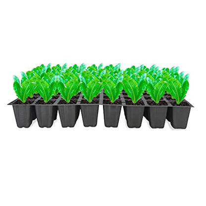 TrustBasket 40 Cavity Seedling Cups (Pack of 10) Plastic Plants Nursery Seedlings Starter Cups/Seed Germination Tray for The Primary Germination for Seeds.