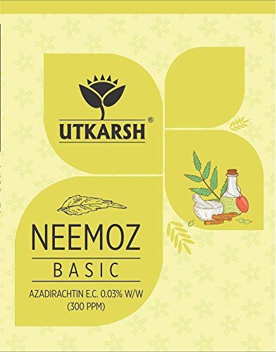 Utkarsh Neemoz-Basic (Azadirachtin E.C. 0.03% w/w,300 ppm) Natural Plant Protector (1 Litre)