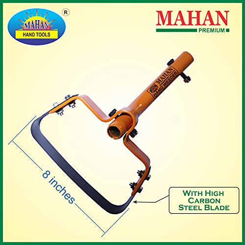 Mahan GHW-8 Gardening Hoes/Manual Weeder/Hand Weeder Without Handle | Free Ring Weeder |