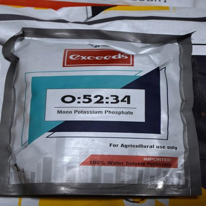 Exceed 19, 19,19 Plant Nutrient Water Soluble Fertilizer Concentrated All Purpose Organic Plant Nutrient Fertilizers Contains Primary, Secondary, and Micronutrients