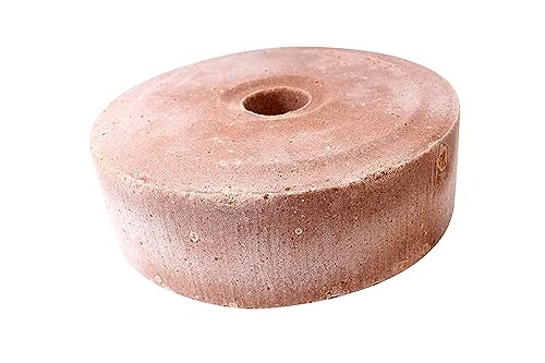 2kg Mineral Block Animal Lick for Cow Goat and Sheep, Animal Mineral Salt Block Licks for Cattle Cow Buffalo Goat Sheep Horse Camel & Other Pet Animals (Sand Pink)